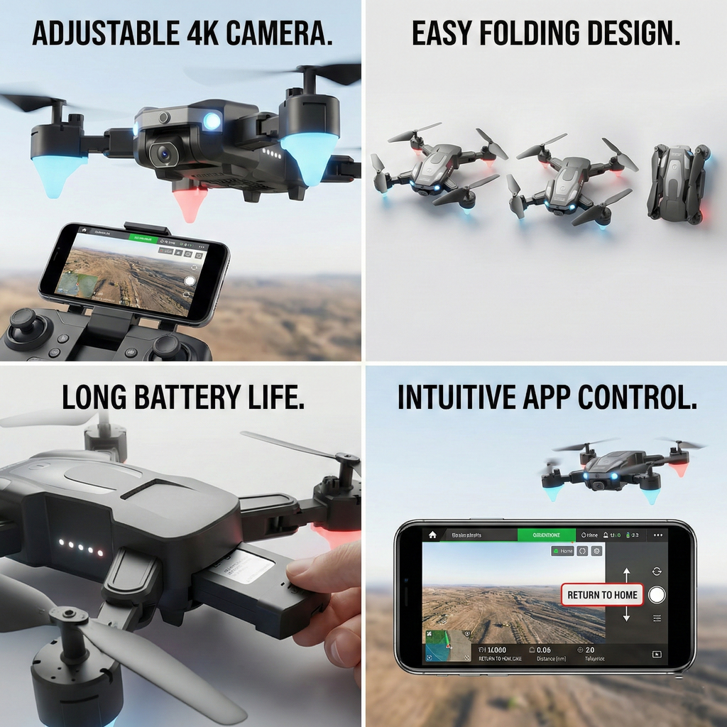 AeroX Pro HD Camera Drone
